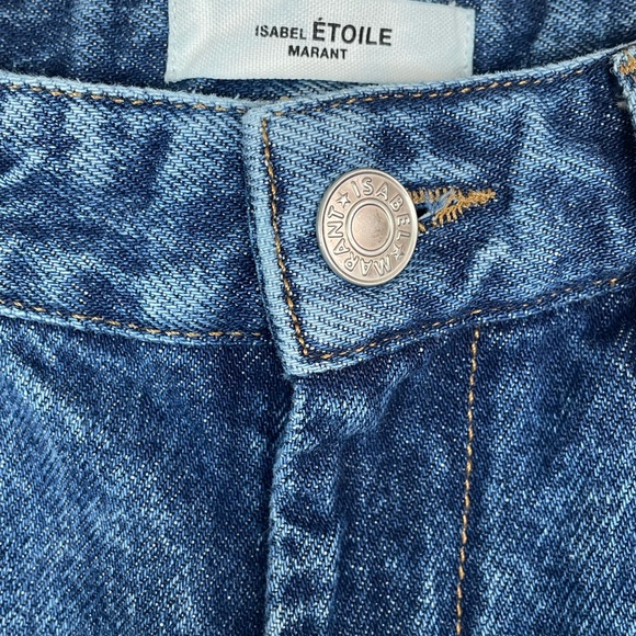 Isabel Marant Etoile Corsy Oversized Jeans - Picture 9 of 15